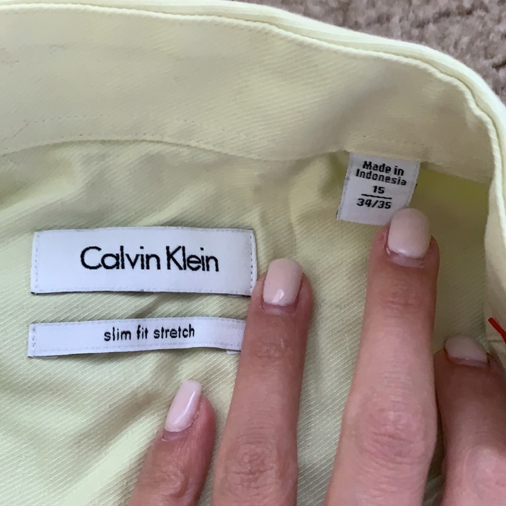 Lime Green Oversized Button Down Top - image 6